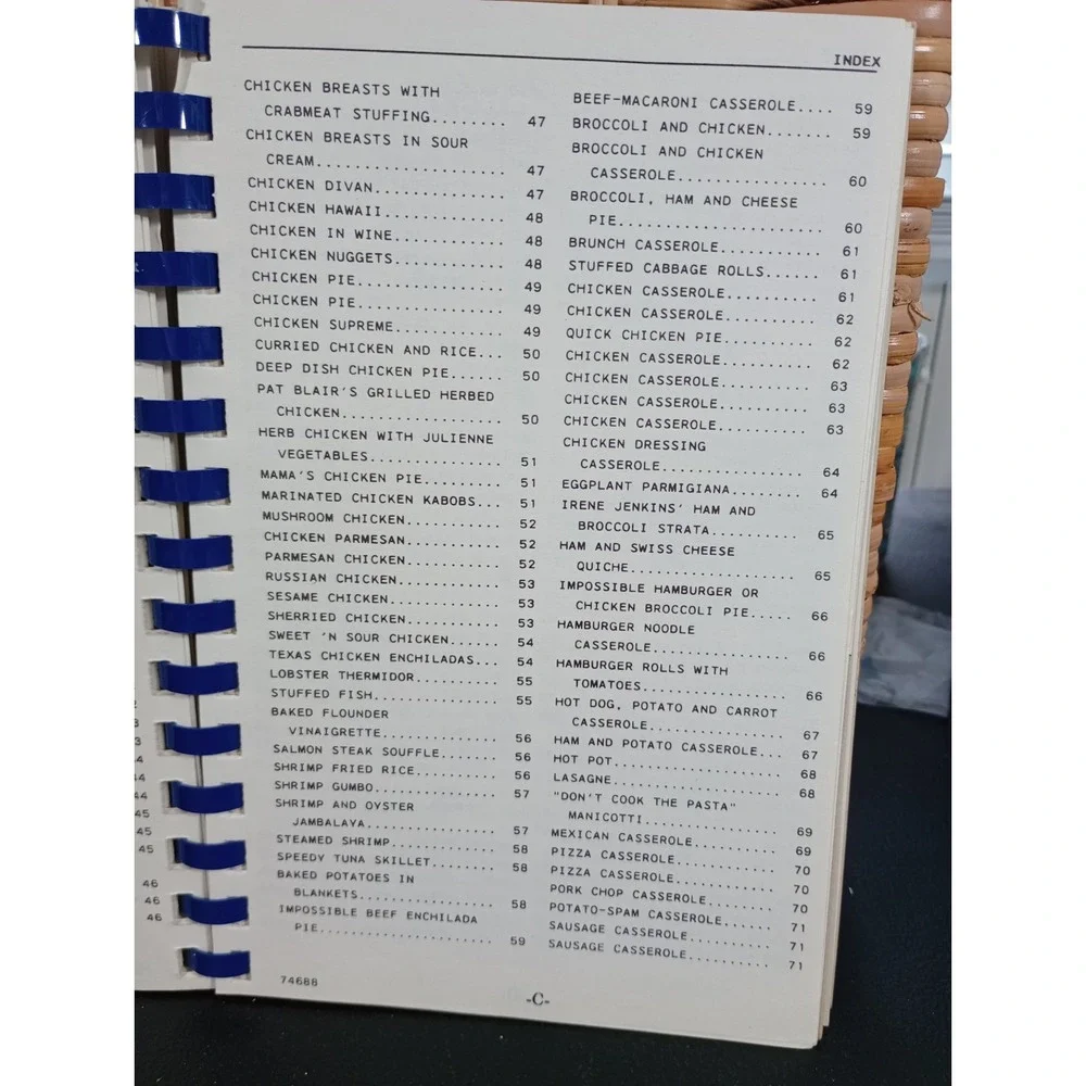 Reservations‎ Center Piedmont Airlines Cookbook Winston-Salem, NC 1988 Spiral